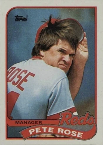 1989 Topps #505 Pete Rose Baseball Card