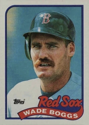1989 Topps #600 Wade Boggs Baseball Card
