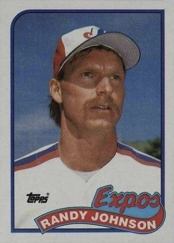 1989 Topps #647 Randy Johnson Rookie Card