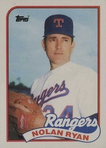 1989 Topps Traded #106T Nolan Ryan Baseball Card 1989 Topps Traded #106T Nolan Ryan Baseball Card