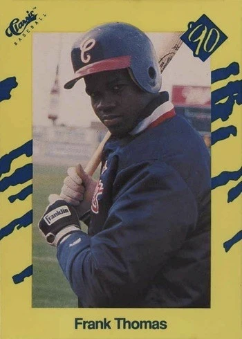 1990 Classic Series III #T93 Frank Thomas Rookie Card