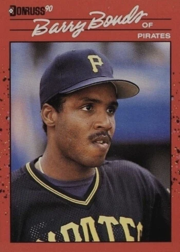 1990 Donruss #126 Barry Bonds Baseball Card 1990 Donruss #126 Barry Bonds Baseball Card