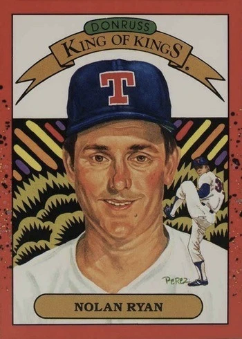 1990 Donruss #665 King of Kings Nolan Ryan Baseball Card 1990 Donruss #665 King of Kings Nolan Ryan Baseball Card