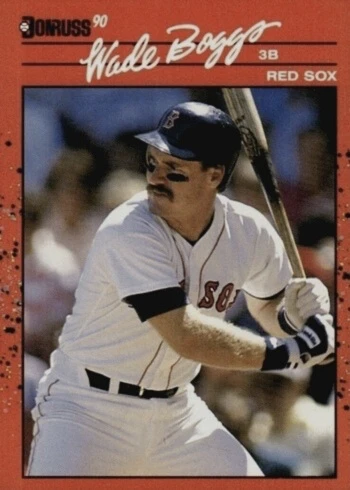 1990 Donruss #68 Wade Boggs Baseball Card 1990 Donruss #68 Wade Boggs Baseball Card