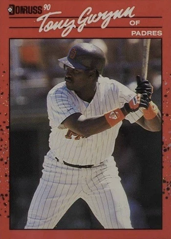 1990 Donruss #86 Tony Gwynn Baseball Card 1990 Donruss #86 Tony Gwynn Baseball Card