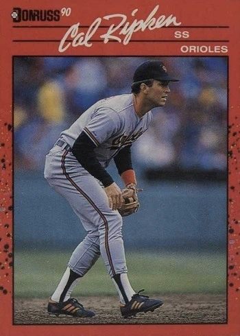 1990 Donruss #96 Cal Ripken Jr. Baseball Card 1990 Donruss #96 Cal Ripken Jr. Baseball Card