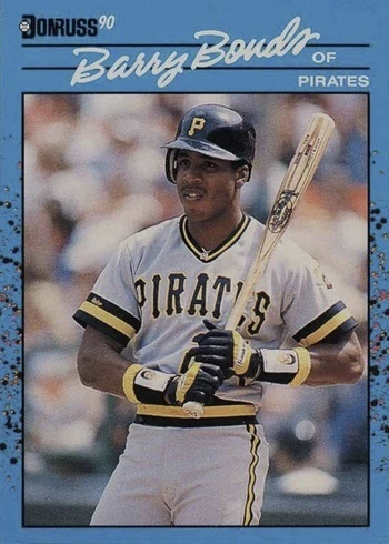 1990 Donruss Best NL #45 Barry Bonds Baseball Card 1990 Donruss Best NL #45 Barry Bonds Baseball Card