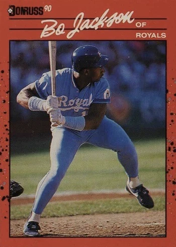 1990 Donruss Previews #3 Bo Jackson Baseball Card