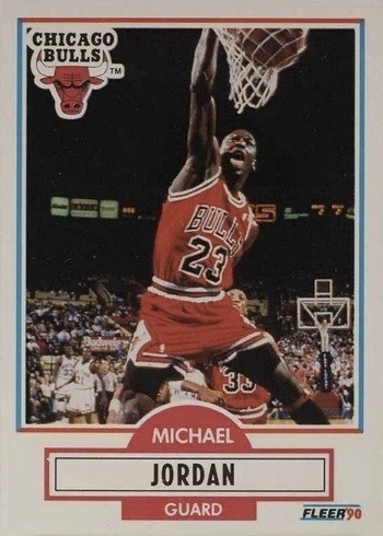 1990 Fleer #26 Michael Jordan Basketball Card