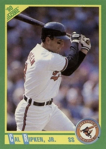 1990 Score #2 Cal Ripken Jr. Baseball Card 1990 Score #2 Cal Ripken Jr. Baseball Card
