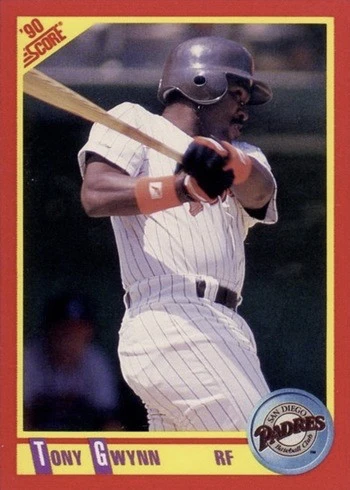 1990 Score #255 Tony Gwynn Baseball Card 1990 Score #255 Tony Gwynn Baseball Card