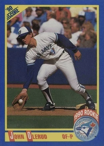1990 Score #589 John Olerud Rookie Card 1990 Score #589 John Olerud Rookie Card