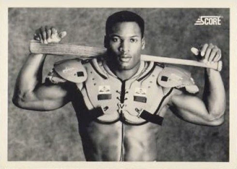 1990 Score #697 Bo Jackson Baseball Card 1990 Score #697 Bo Jackson Baseball Card