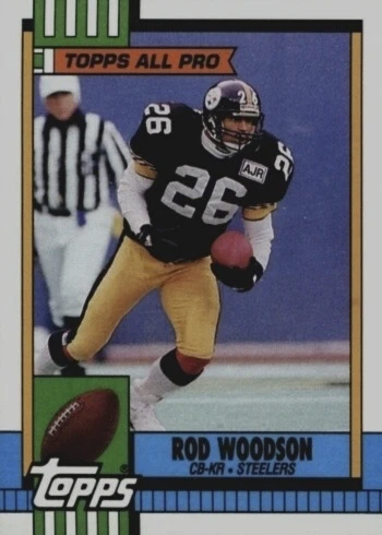 1990 Topps #179 Rod Woodson Football Card