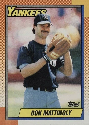 1990 Topps #200 Don Mattingly Baseball Card 1990 Topps #200 Don Mattingly Baseball Card