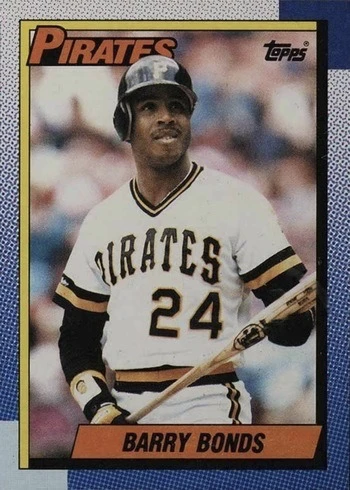 1990 Topps #220 Barry Bonds Baseball Card 1990 Topps #220 Barry Bonds Baseball Card