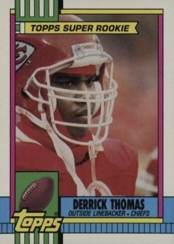 1990 Topps #248 Derrick Thomas Football Card