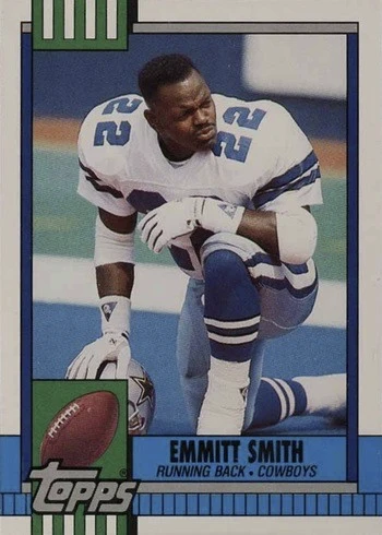 1990 Topps #27T Emmitt Smith Rookie Card