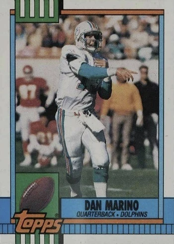 1990 Topps #323 Dan Marino Football Card