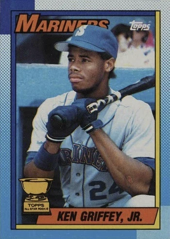 1990 Topps #336 Ken Griffey Jr. Baseball Card 1990 Topps #336 Ken Griffey Jr. Baseball Card