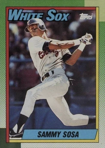 1990 Topps #692 Sammy Sosa Rookie Card