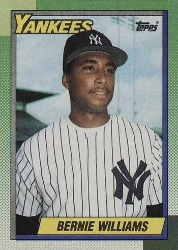 1990 Topps #701 Bernie Williams Rookie Card 1990 Topps #701 Bernie Williams Rookie Card