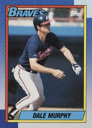 1990 Topps #750 Dale Murphy Baseball Card