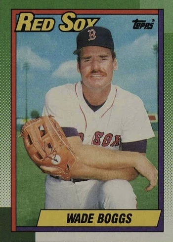 1990 Topps #760 Wade Boggs Baseball Card 1990 Topps #760 Wade Boggs Baseball Card