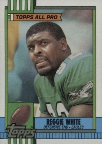 1990 Topps #86 Reggie White Football Card