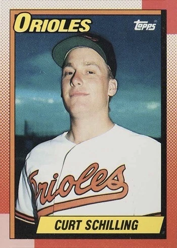 1990 Topps #97 Curt Schilling Baseball Card 1990 Topps #97 Curt Schilling Baseball Card