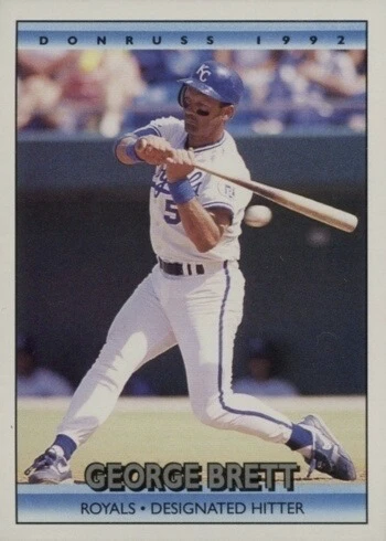 1992 Donruss #143 George Brett Baseball Card