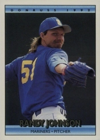 1992 Donruss #207 Randy Johnson Baseball Card