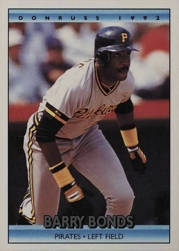 1992 Donruss #243 Barry Bonds Baseball Card