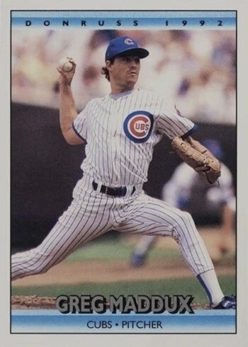 1992 Donruss #520 Greg Maddux Baseball Card