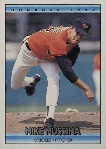 1992 Donruss #632 Mike Mussina Baseball Card