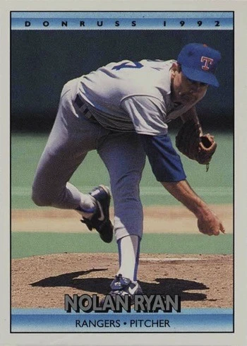 1992 Donruss #707 Nolan Ryan Baseball Card