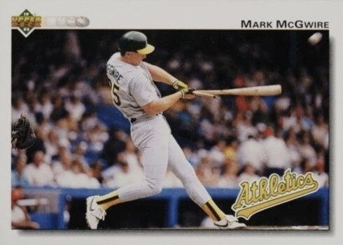 1992 Upper Deck #153 Mark McGwire Baseball Card
