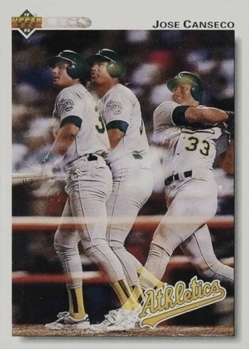 1992 Upper Deck #333 Jose Canseco Baseball Card