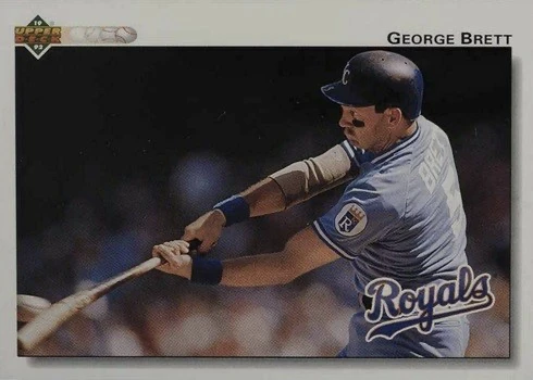 1992 Upper Deck #444 George Brett Baseball Card