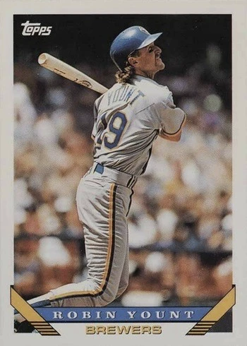 1993 Topps #1 Robin Yount Baseball Card