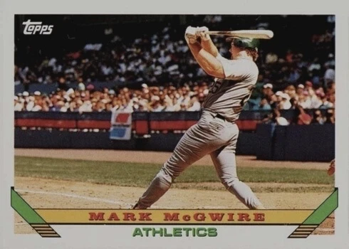 1993 Topps #100 Mark McGwire Baseball Card