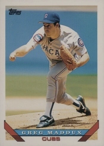 1993 Topps #183 Greg Maddux Baseball Card
