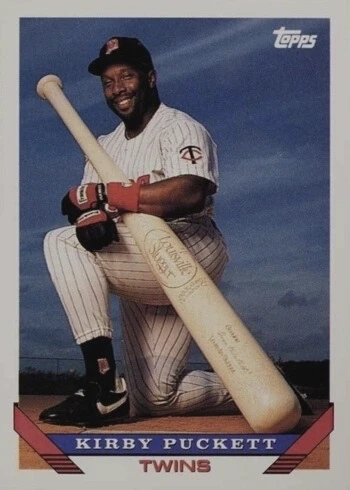 1993 Topps #200 Kirby Puckett Baseball Card 1993 Topps #200 Kirby Puckett Baseball Card