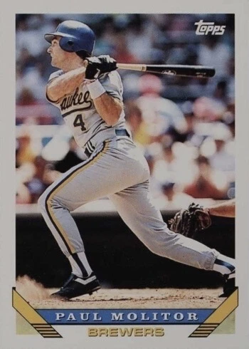 1993 Topps #207 Paul Molitor Baseball Card