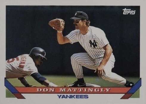 1993 Topps #32 Don Mattingly Baseball Card