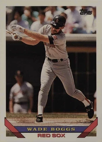 1993 Topps #390 Wade Boggs Baseball Card