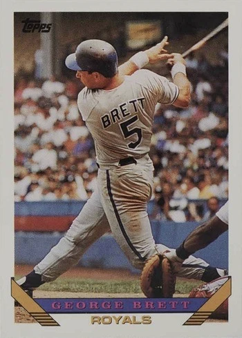 1993 Topps #397 George Brett Baseball Card