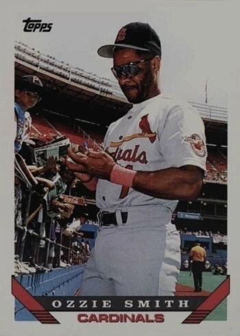 1993 Topps #40 Ozzie Smith Baseball Card