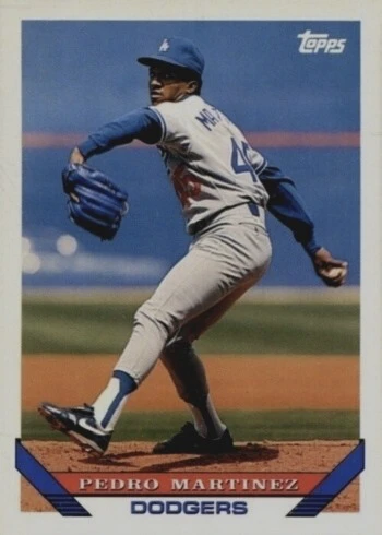 1993 Topps #557 Pedro Martinez Baseball Card