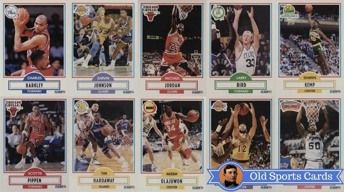 Top 15 Most Valuable 1990 NBA HOOPS All Star Cards From The 1990
